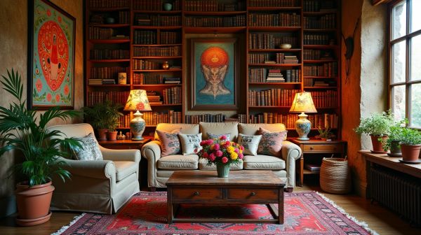 Comment transformer votre intérieur avec la décoration intérieure style bohème